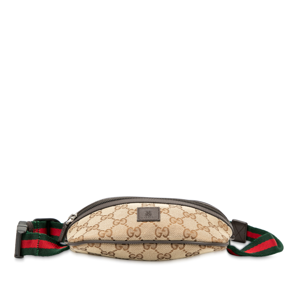 Pre-Loved Gucci GG Canvas Web Childrens Belt Bag - Picture 3 of 8